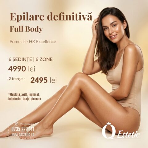 Ofertă epilare definitivă laser Full Body abonament – laser diodă Primelase HR