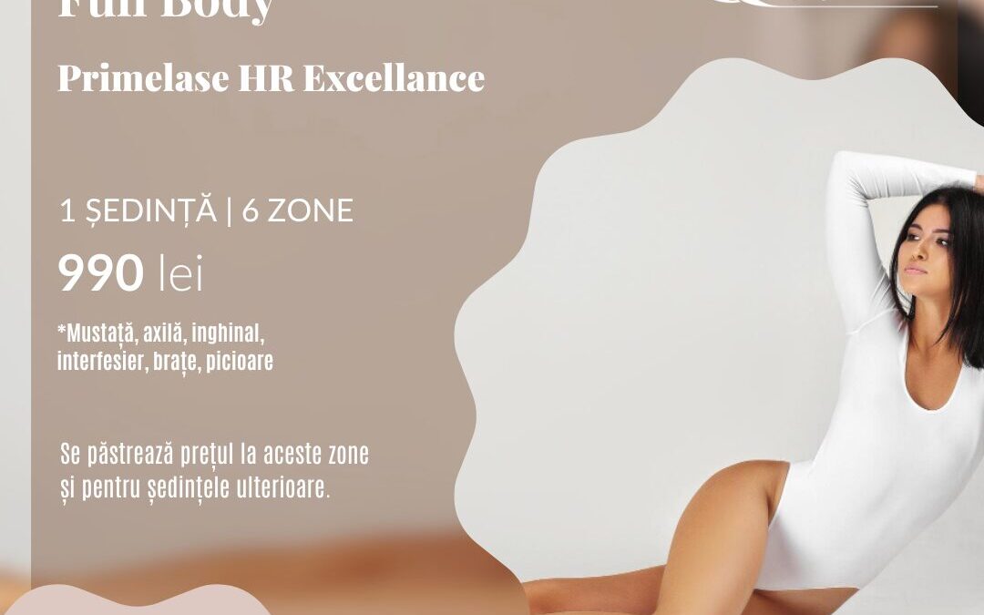 Ofertă epilare definitivă Full Body ședință – laser diodă Primelase HR