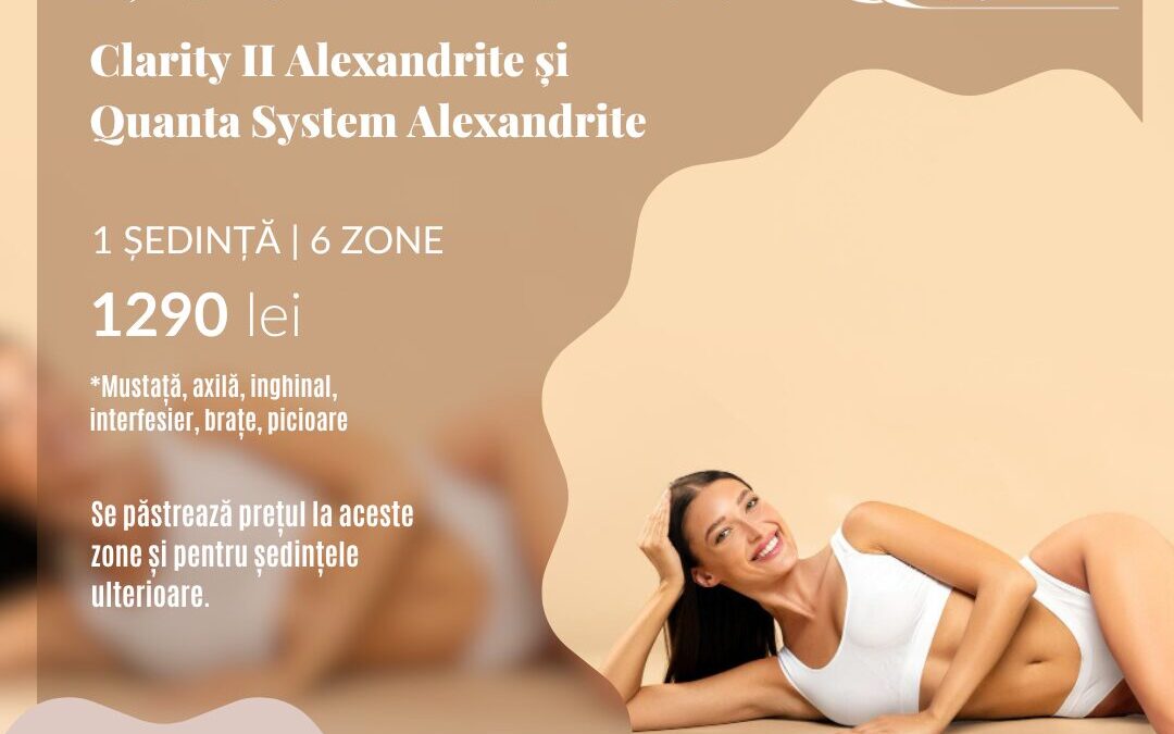 Ofertă epilare definitivă Full Body ședință – laser Alexandrite