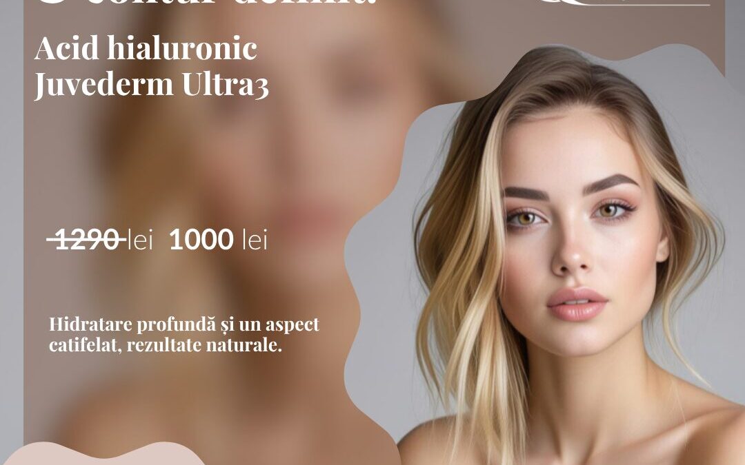 Oferta marire buze cu acid hialuronic