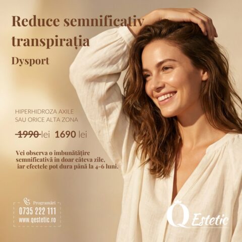 Ofertă Dysport hiperhidroză