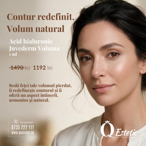Volumizarea feței cu Juvederm Voluma