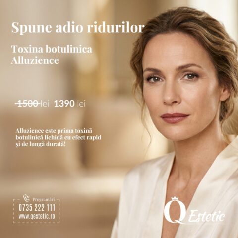 Ofertă toxină botulinică Alluzience 