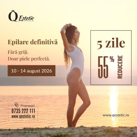 55% reducere Epilare definitivă