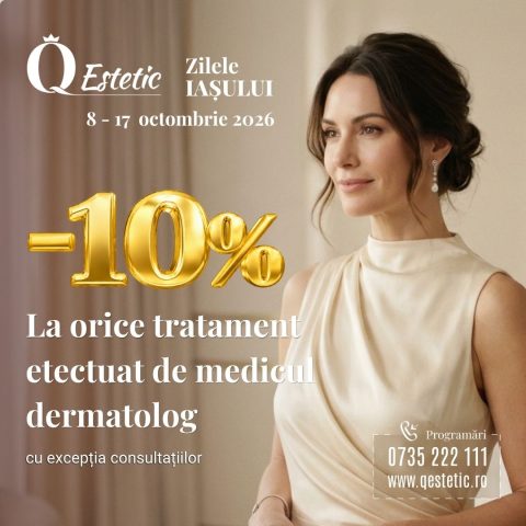 Ofertă tratamente efectuate de medicul dermatolog